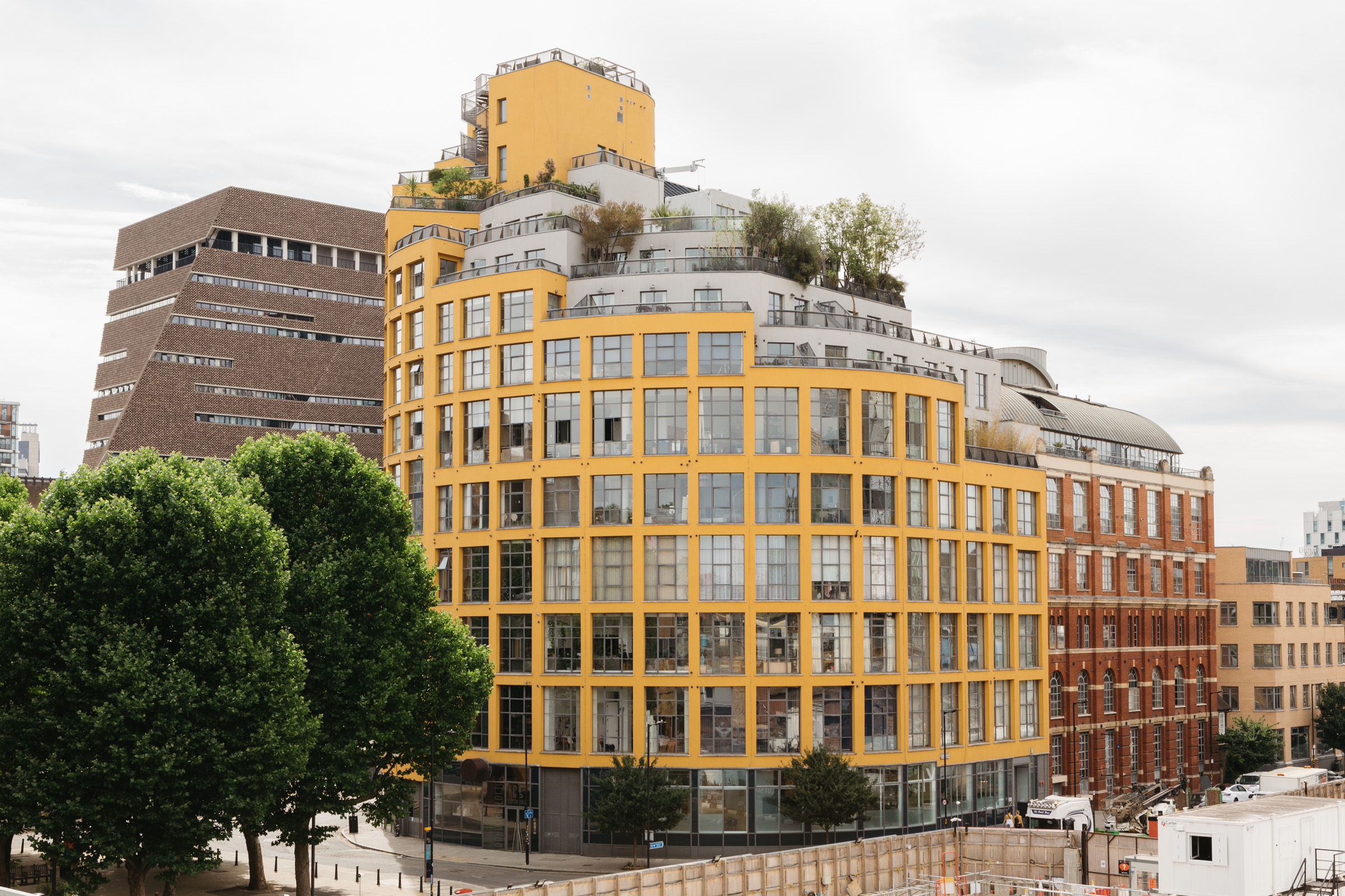 Здание Бэнксайд Лофтс в Лондоне